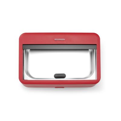 Chafing dish UNIQ, HENDI, designed by Robert Bronwasser, GN 1/1, Červená, 230V/700W, 607x402x(H)245mm | 470459